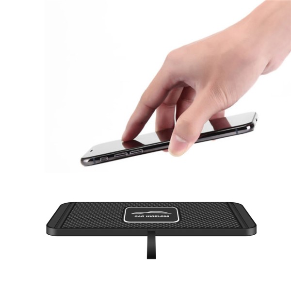 car wireless caharging pad silicon mat fast charge