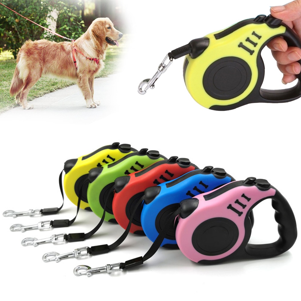 Retractable dog best sale lead large breed