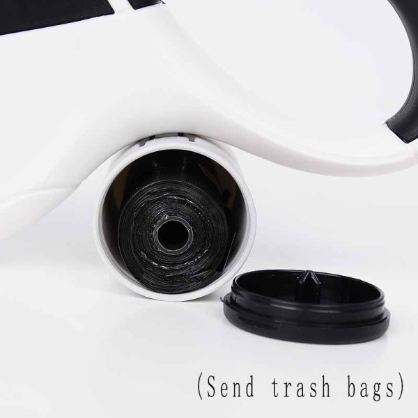retractable dog leash with poop bag holder UK