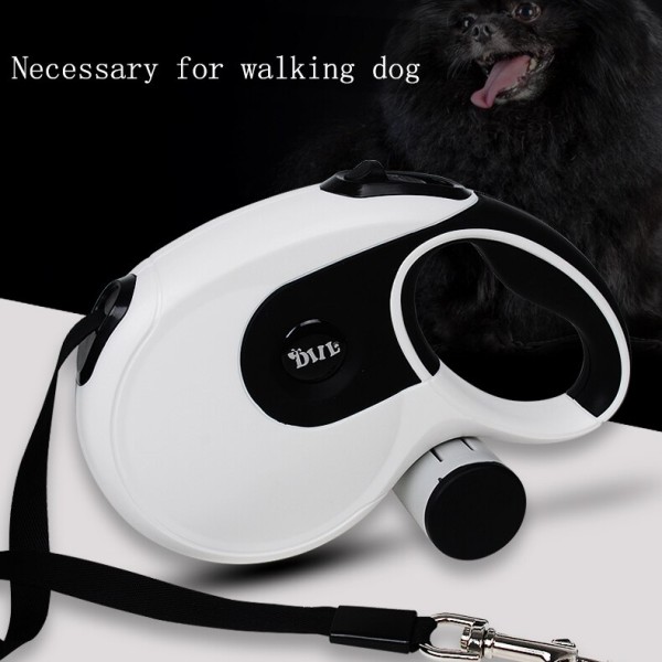 retractable dog leash with poop bag holder UK