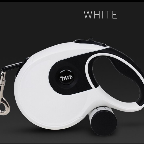 retractable dog leash with poop bag holder UK