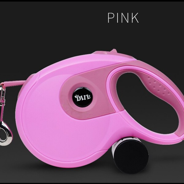 retractable dog leash with poop bag holder UK