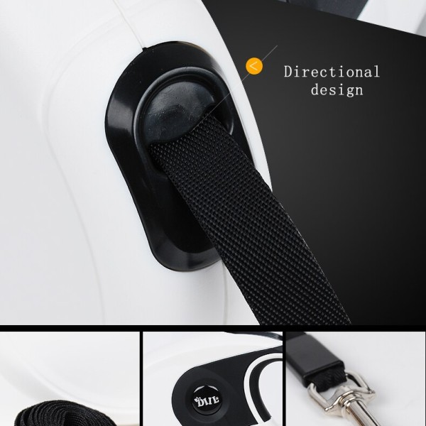 retractable dog leash with poop bag holder UK