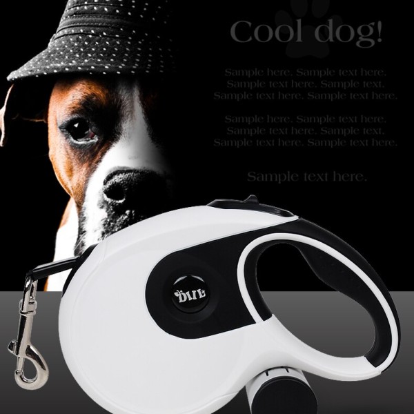 retractable dog leash with poop bag holder UK