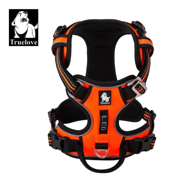 True Love Dog Harness Pro-Grip Breathable Reflective No Pull