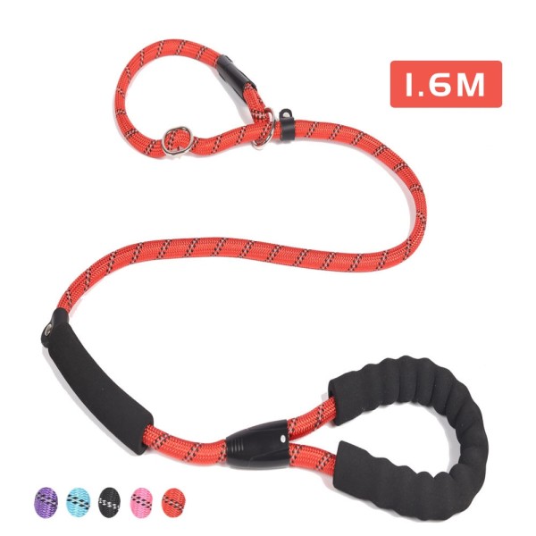 P Style Adjustable Collar No-Pull Reflective Dog Lead