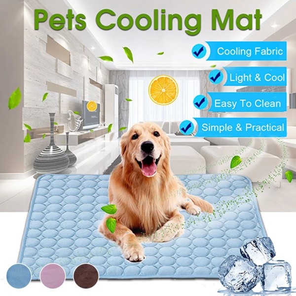 Best Large Cooling Mat for Dogs XL, XXL Chilly Summer Cooling Dog Mat