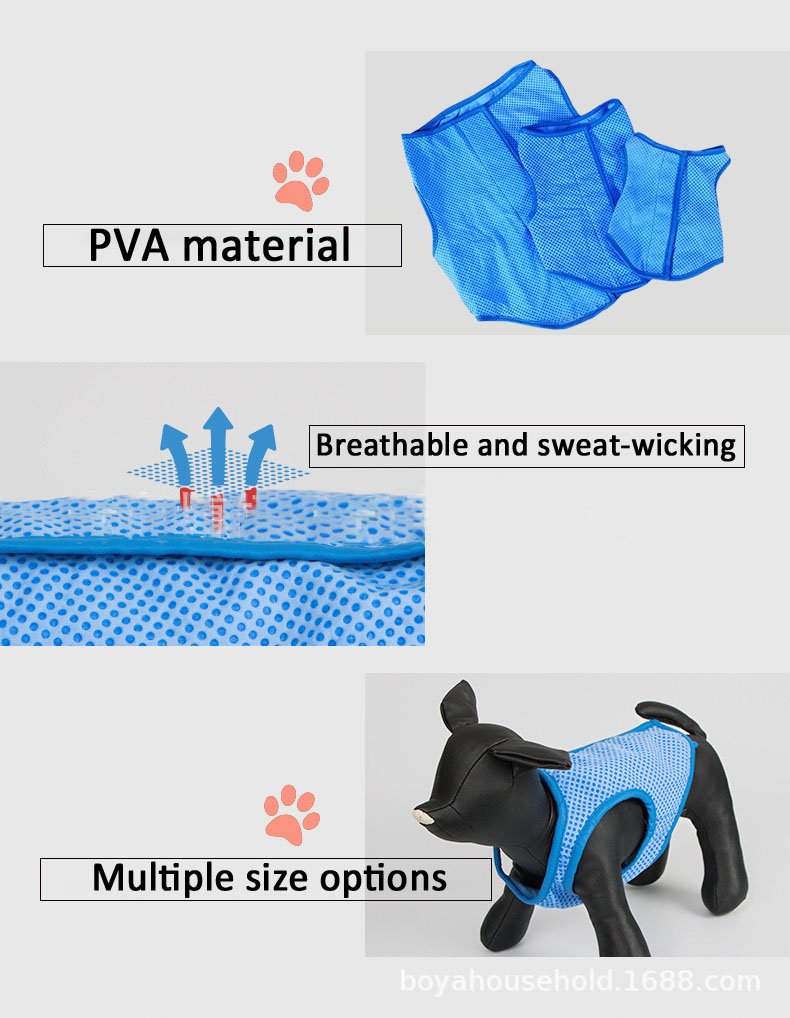 Diy dog hot sale cooling vest