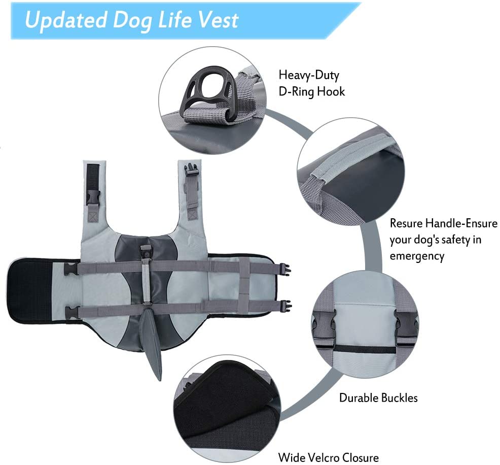 dog life jacket safety vest