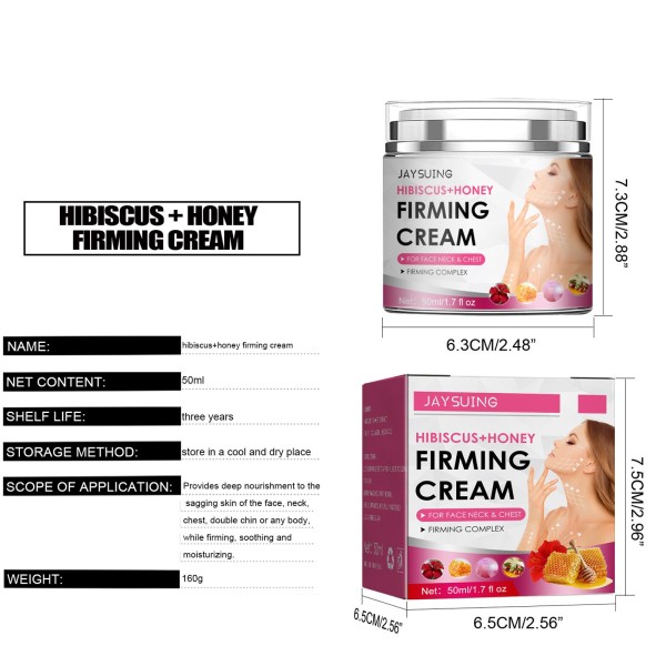 hibiscus and honey firming cream