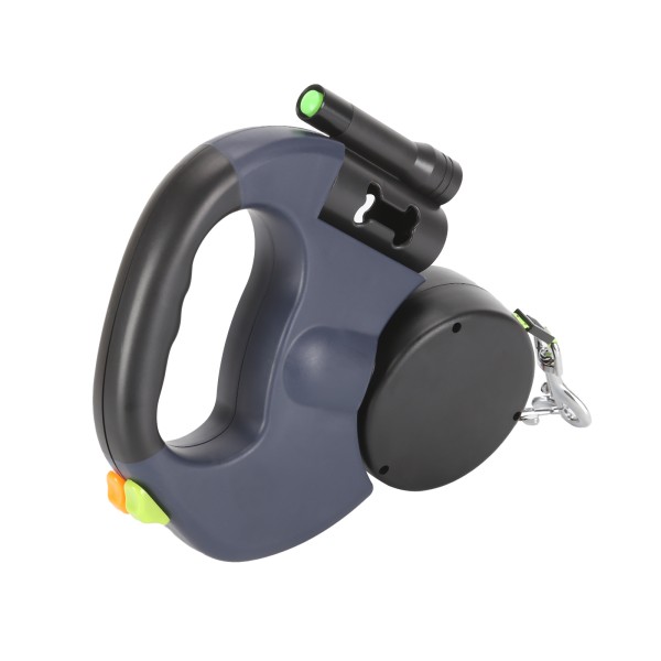 Double Retractable Dog Lead 360 Degree Rotating