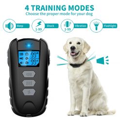 1000ft Barkproof Collar Electric Dog Training Collar