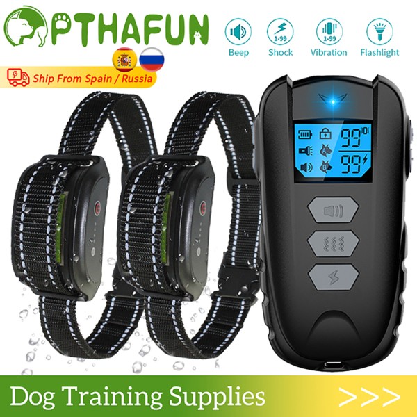 1000ft Barkproof Collar Electric Dog Training Collar