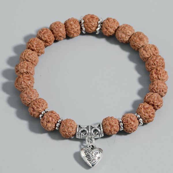 7mm Original Rudraksha Heart Mala
