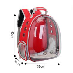 Outdoor Cat Carrier Bag Backpack Breathable Portable Travel Transparent