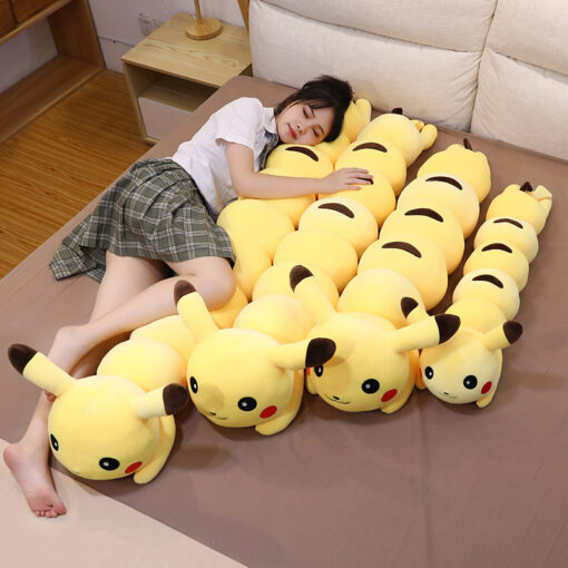 Pikachu Caterpillar Super Long Plush