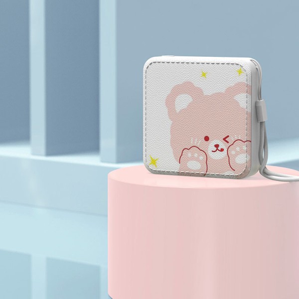 Cute Mini Animation Square 10000mAh Portable Power Bank External Battery