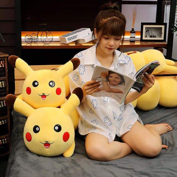 Pokemon Long Caterpillar Pikachu Plush