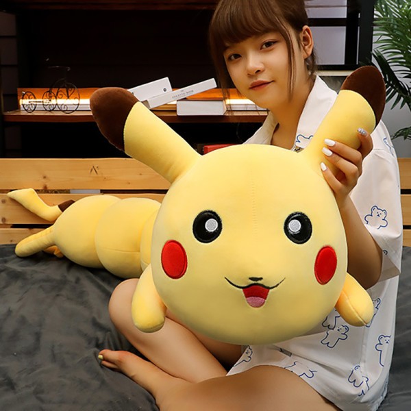 Pokemon Long Caterpillar Pikachu Plush