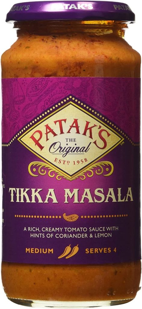 Patak's Tikka Masala Medium Cooking Sauce, 450g