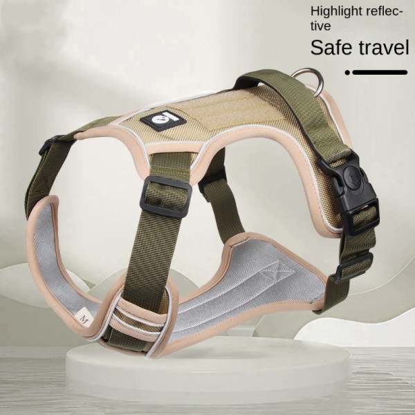 Adjustable Harness Dog Reflective Safety Training Walking Vest