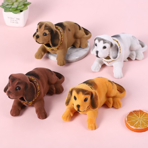 Car Ornaments Shaking Head Dog Doll Car Dashboard Toys