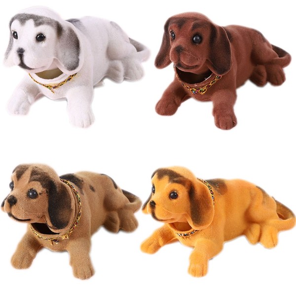 Shaking Head Dog Doll Car Dashboard Toys Nodding  Dog