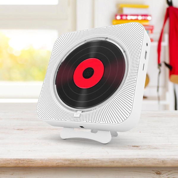 best bluetooth CD Player stero with LED screem wall mount. The portable CD player with Bluetooth speaker connectivity