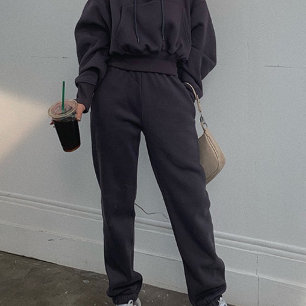 Premium Blank Hoodies Casual Tracksuit Women