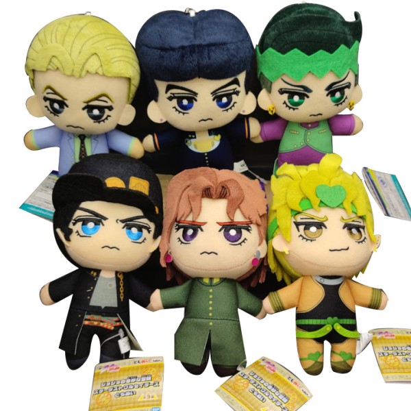 Jojos Bizarre Adventure Tomoni Noriaki Kakyoin Stardust Crusaders Dio Brando Plush Doll