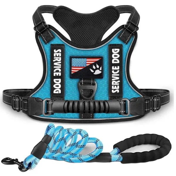 Reflective Service Dog Harness With Handle