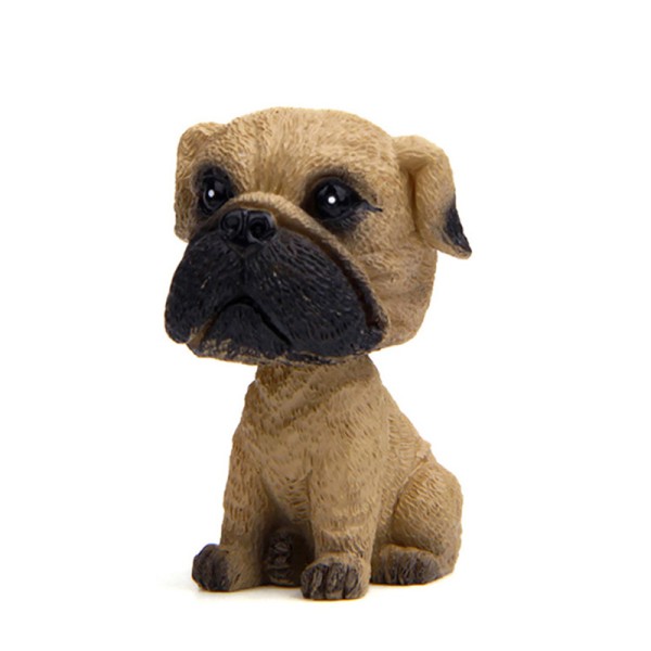 Mini 3D Nodding Dog Bobblehead French Bulldog
