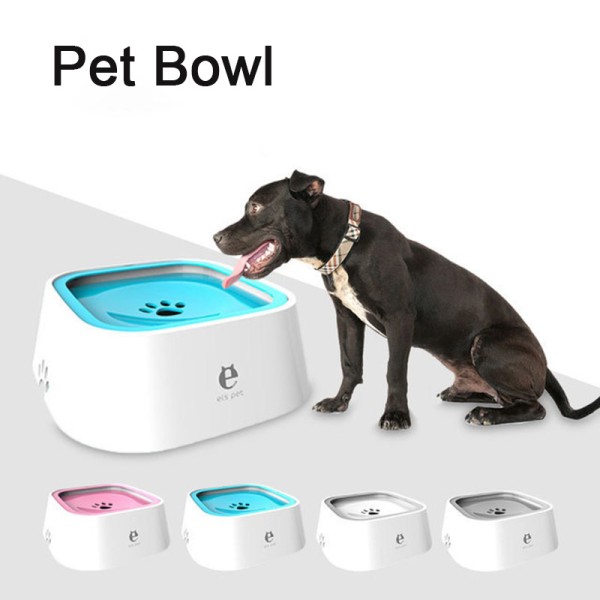 Dog Cat Floating Bowl Water Dispenser Portable Dog Bowl