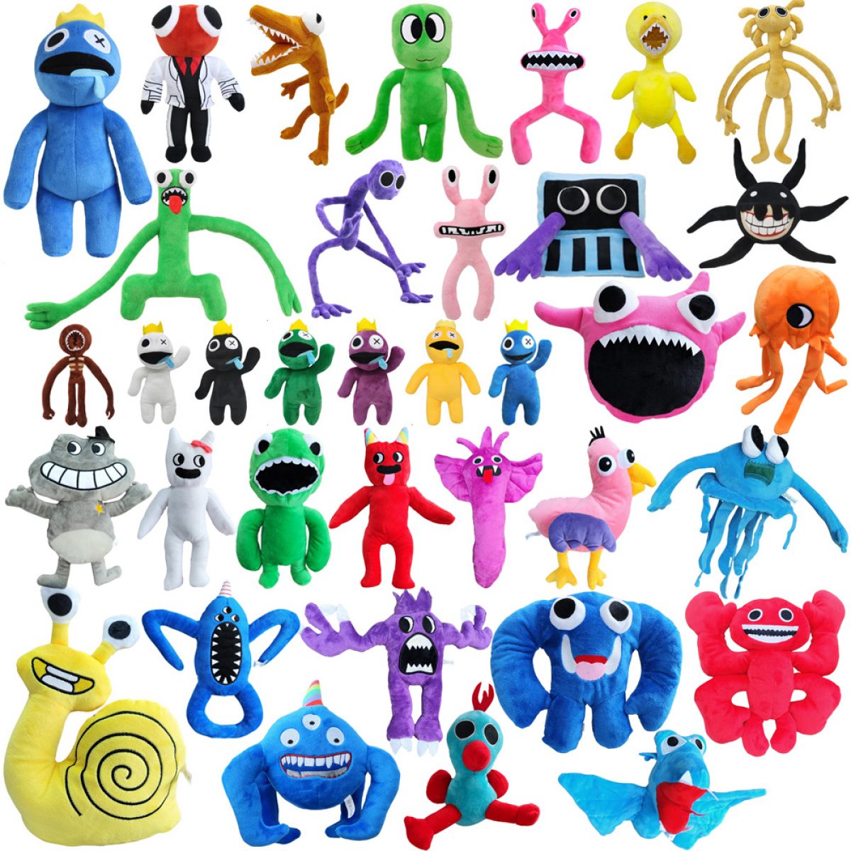 All Rainbow Friends And Garten Of Banban Nabnab Plush Toys - Juhi