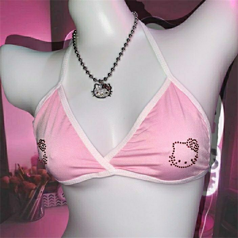 Hello Kitty Bralette and Thong Set