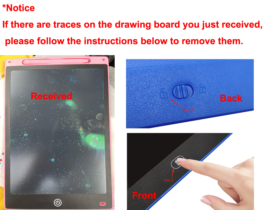 LCD Drawing Writing Tablet for Children