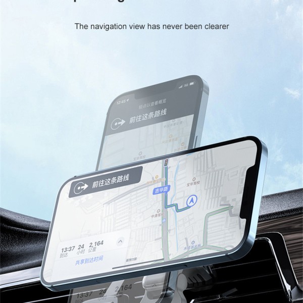 30W Fast Magsafe Car Mount Wireless Charger For iPhone