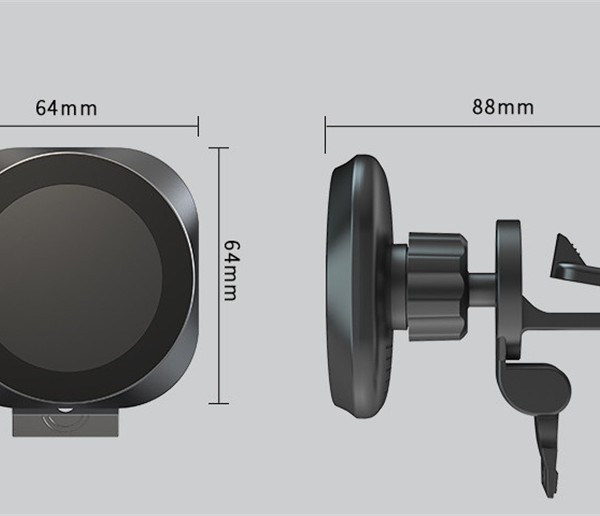 30W Fast Magsafe Car Mount Wireless Charger For iPhone