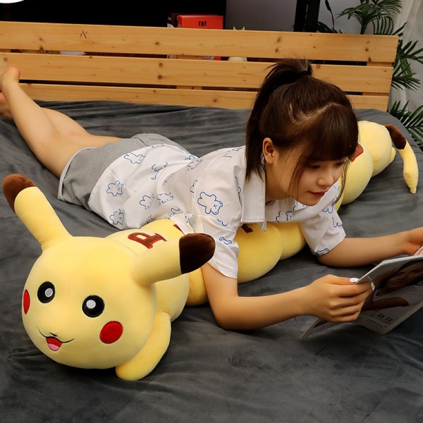 Pokemon Long Caterpillar Pikachu Plush