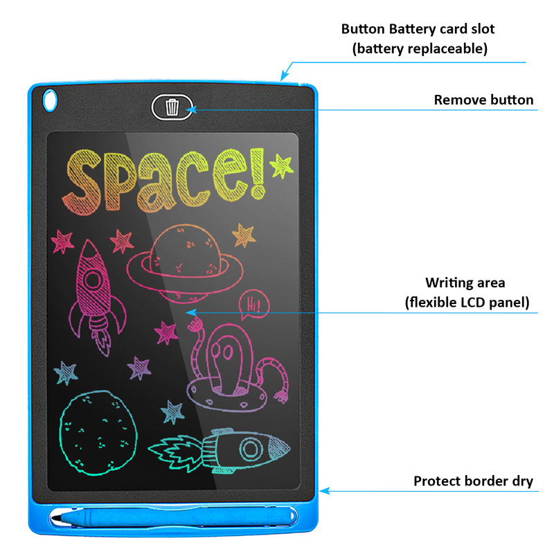 Preschool Toys 8.5/10 Inch Lcd Drawing Tablet Digital Graphics