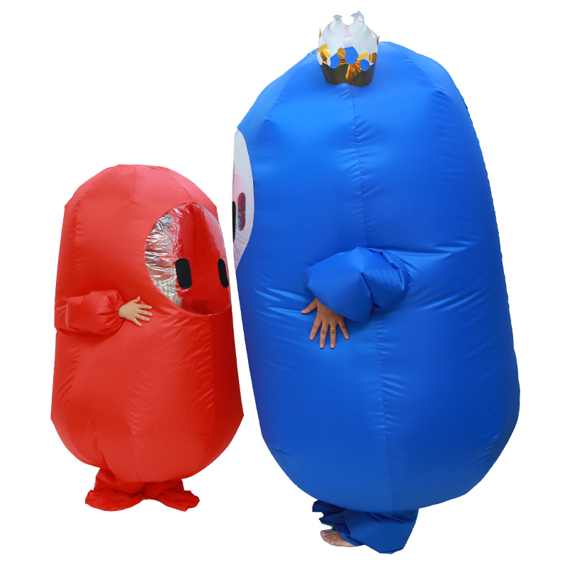 Fall Guys Inflatable Costume for Kids Blue
