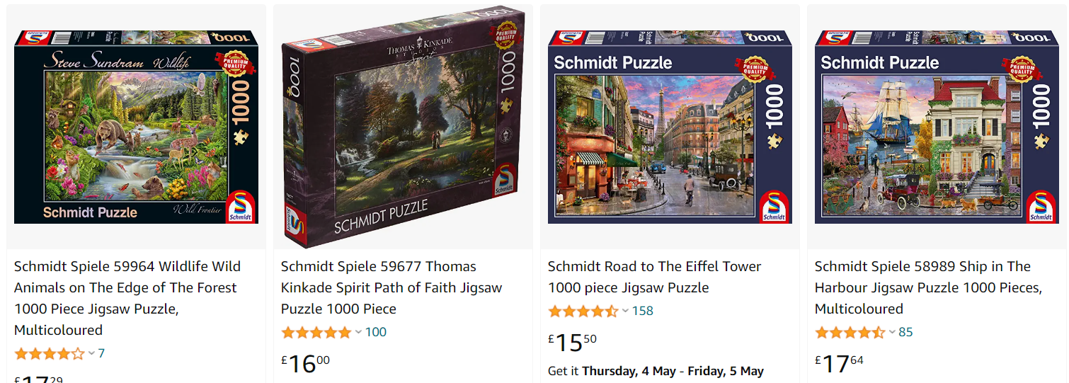 Schmidt 1000 Piece Puzzle -