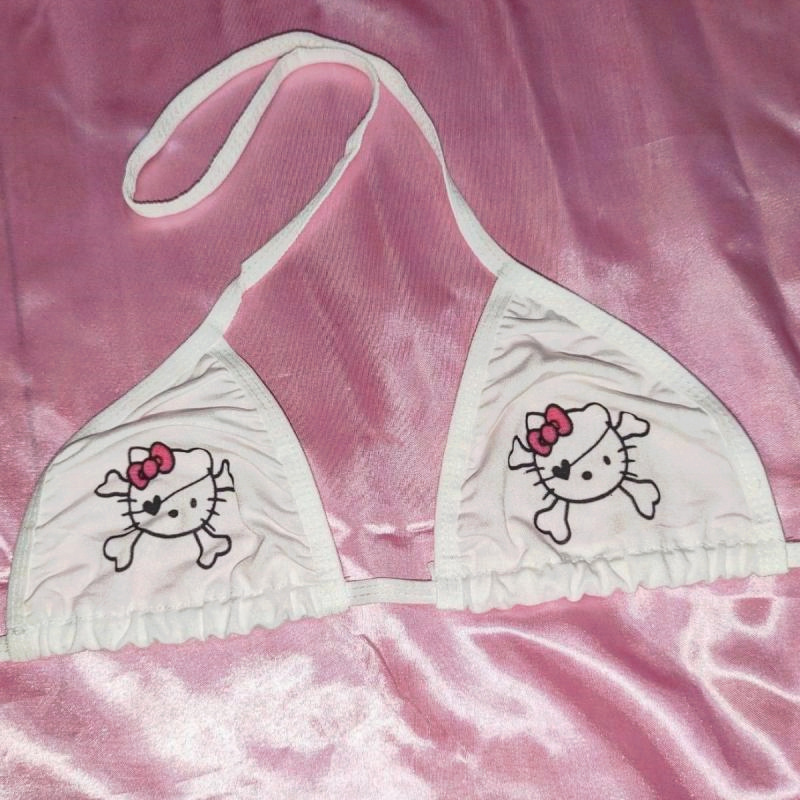 White Hello Kitty Bra Girls Juhi