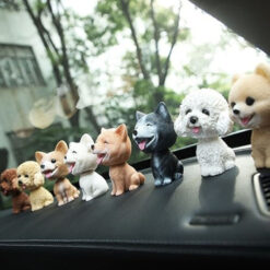BGFS Nodding Dog Funny Nodding Toy, Cute Shake Doll Car Decoration