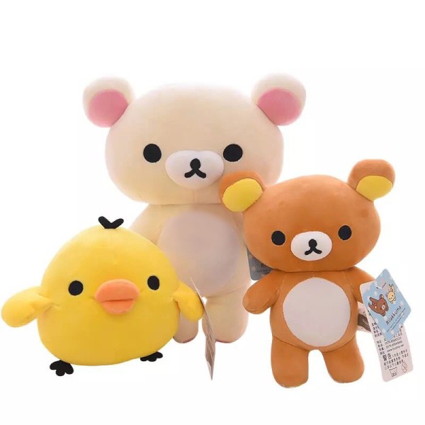 Big Rilakkuma Couple Plush Soft Pillows (20-80cm)