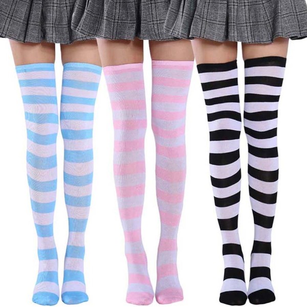 Programming socks Striped Stockings Knee High Socks
