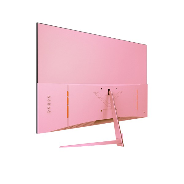 Curved Pink Monitor