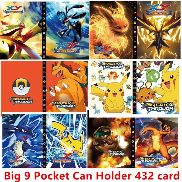 432Pcs Pokemon Album Book Card Holder