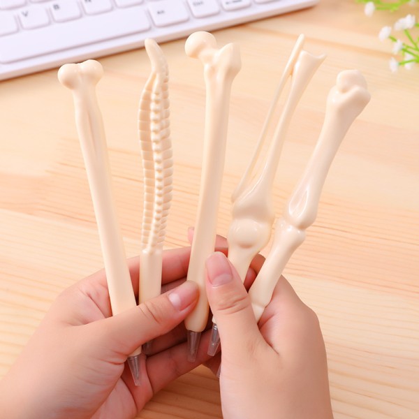 Funny Lifelike Bone Shape Ballpoint Pens