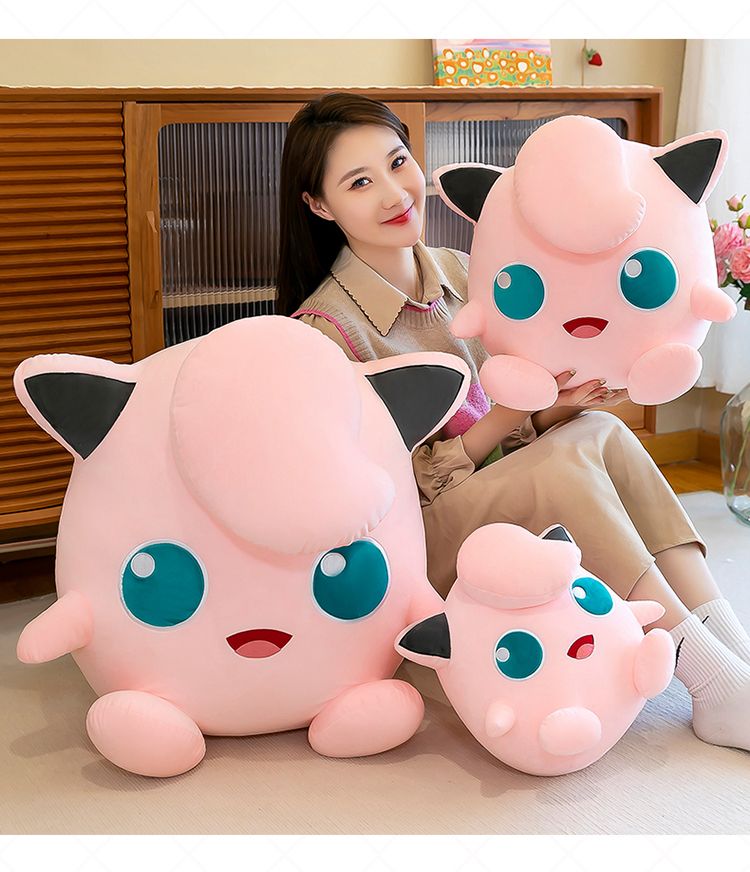  Jigglypuff Plush Pillow Doll 